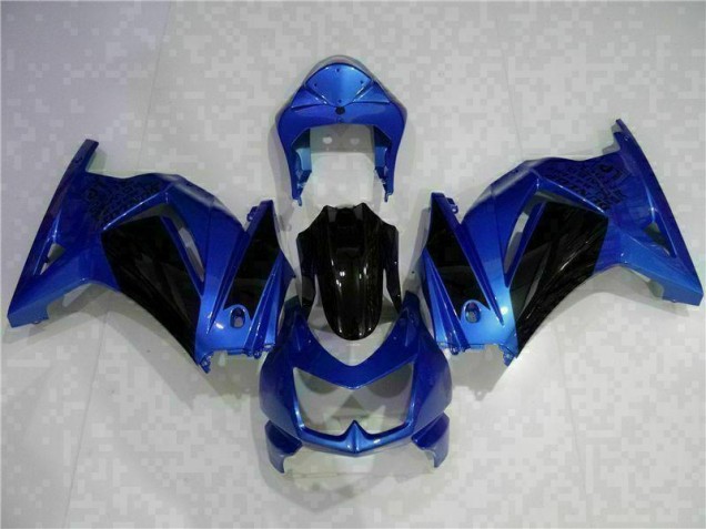 Buy 2008-2012 Blue Black Kawasaki EX250 Replacement Fairings UK