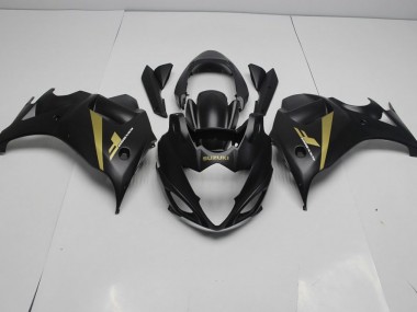 Buy 2008-2013 Black Gold Suzuki GSX650F Motorbike Fairing Kits UK