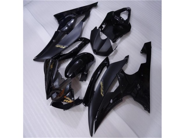 Buy 2008-2016 Glossy Matte Black Yamaha YZF R6 Motorcycle Fairings Kits UK