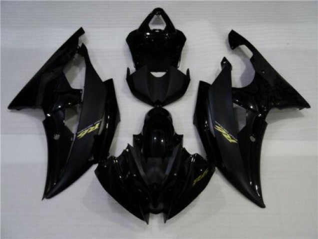 Buy 2008-2016 Glossy Matte Black Yamaha YZF R6 Motorcycle Fairings Kits UK