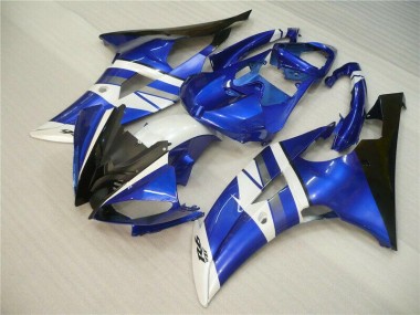 Buy 2008-2016 Blue White Black Yamaha YZF R6 Bike Fairings & Bodywork UK