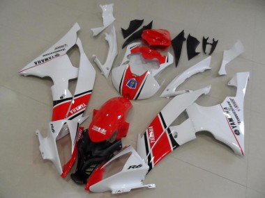 Buy 2008-2016 Red White OEM Style Yamaha YZF R6 Motorcycle Bodywork UK