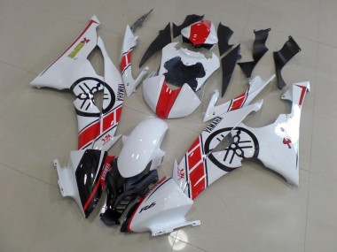 Buy 2008-2016 White with Big Yamaha Logo Yamaha YZF R6 Motorcycle Replacement Fairings UK