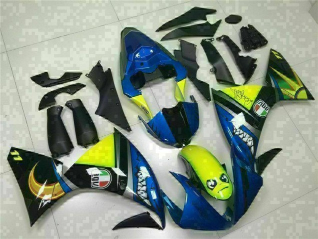 Buy 2009-2011 Blue Yamaha YZF R1 Replacement Motorcycle Fairings UK