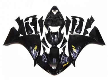 Buy 2009-2011 Black Yamaha YZF R1 Bike Fairings UK