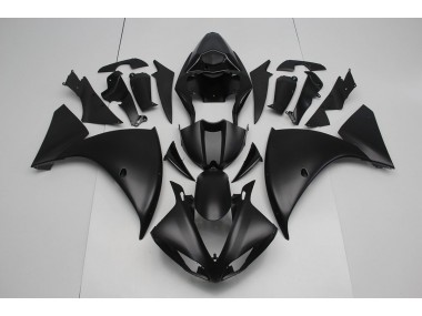 Buy 2009-2011 Matte Black Yamaha YZF R1 Moto Fairings UK