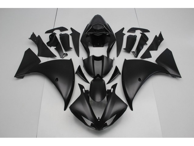 Buy 2009-2011 Matte Black Yamaha YZF R1 Moto Fairings UK