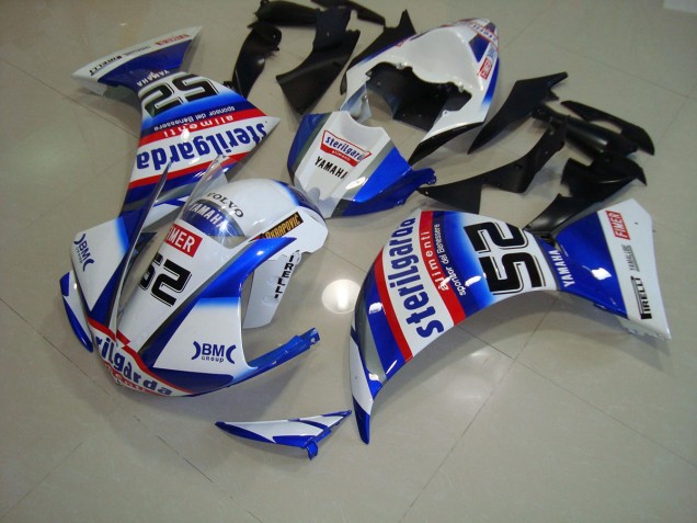 Buy 2009-2011 White Black Sterilgarda Yamaha YZF R1 Motorbike Fairing UK