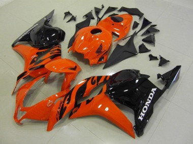 Buy 2009-2012 Orange Black Honda CBR600RR Motorcycle Fairing Kits UK