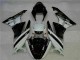 Buy 2009-2012 Black White 3M Touch4 Kawasaki ZX6R Motorcycle Fairing Kits UK