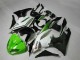 Buy 2009-2012 Green Black White 25 Kawasaki ZX6R Bike Fairings UK