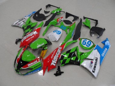 Buy 2009-2012 Motocard Kawasaki ZX6R Motorcycle Fairings Kits UK