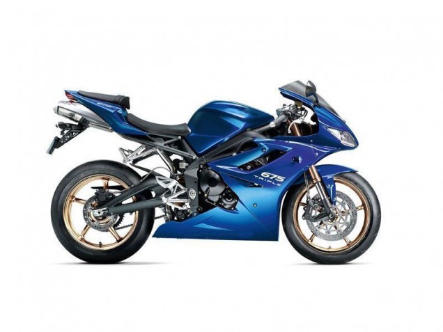 Buy 2009-2012 Blue Triumph Daytona 675 Triple Replacement Motorcycle Fairings UK