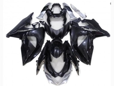 Buy 2009-2016 Black Silver Suzuki GSXR1000 Bike Fairings UK