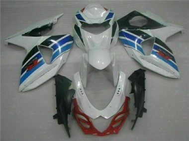 Buy 2009-2016 White Suzuki GSXR1000 Motorcycle Fairings UK