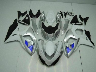 Buy 2009-2016 Silver White Suzuki GSXR1000 Motorcycle Bodywork UK