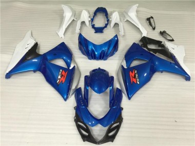 Buy 2009-2016 Blue White Suzuki GSXR1000 Motor Fairings UK