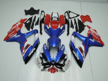 Buy 2009-2016 Blue and Red Suzuki GSXR 1000 K9 Motorbike Fairing UK