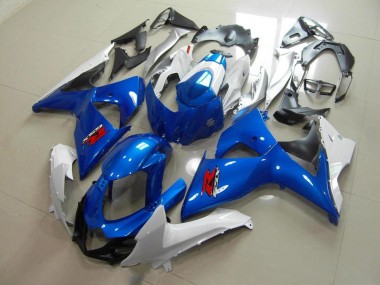 Buy 2009-2016 Blue and White OEM Style Suzuki GSXR 1000 K9 Bike Fairing Kit UK