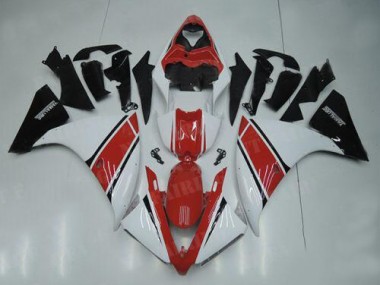 Buy 2012-2014 White Red Black Yamaha YZF R1 Motorcylce Fairings UK