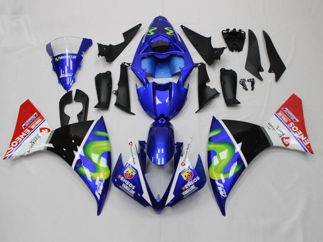 Buy 2012-2014 Blue White Black Red Yamaha YZF R1 Motorcycle Bodywork UK