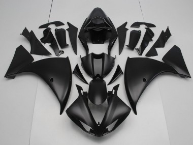 Buy 2012-2014 Matte Black Yamaha YZF R1 Replacement Motorcycle Fairings UK