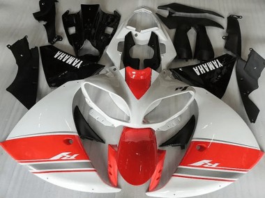 Buy 2012-2014 Racy Red White Black Yamaha YZF R1 Motorcycle Fairing Kit UK