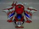 Buy 2012-2016 Red White Blue 23 Honda CBR1000RR Bike Fairing Kit UK