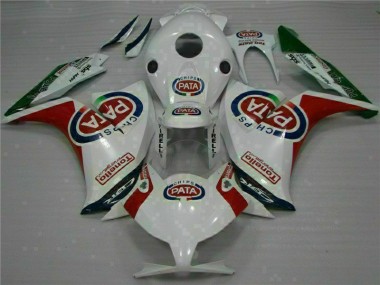 Buy 2012-2016 Red White PATA Honda CBR1000RR Motorcycle Fairings Kits UK