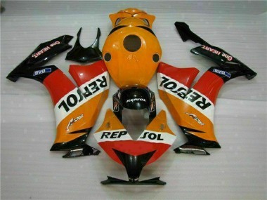 Buy 2012-2016 Orange Black Repsol Honda CBR1000RR Motorcyle Fairings UK