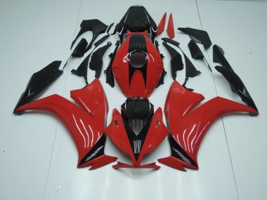 Buy 2012-2016 Red Black with No Decals Honda CBR1000RR Moto Fairings UK