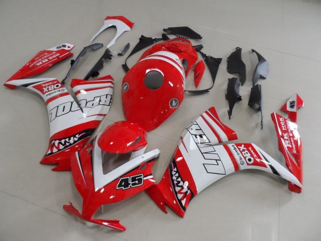 Buy 2012-2016 Red Liverpool 45 Honda CBR1000RR Bike Fairings UK