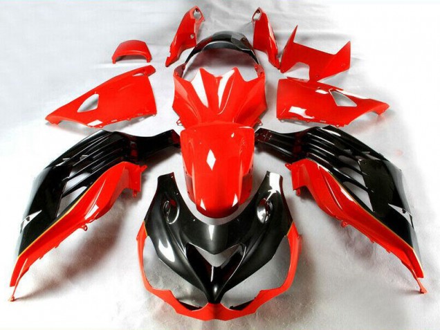 Buy 2012-2021 Red Kawasaki ZX14R ZZR1400 Motorcycle Fairings UK