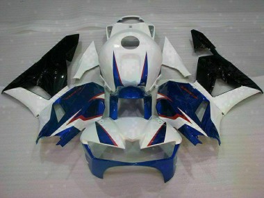 Buy 2013-2021 Blue White Honda CBR600RR Motorcycle Fairings UK