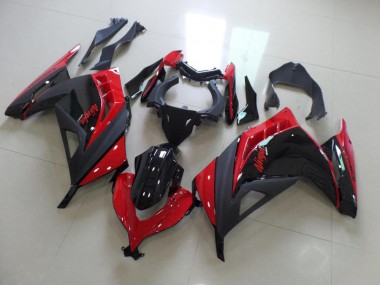 Buy 2013-2016 Red Black Kawasaki ZX300R Bike Fairing UK