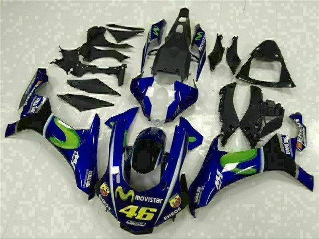 Buy 2015-2019 Blue Yamaha YZF R1 Motorcycle Fairing Kit UK