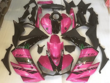 Buy 2015-2022 Pink and Black Yamaha YZF R3 Replacement Fairings UK