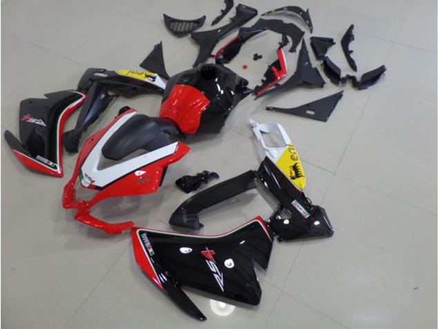 Buy 2011-2018 Black Red White Aprilia RS4 50 125 Motor Bike Fairings UK