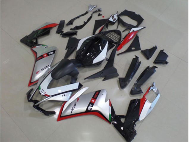 Buy 2011-2018 Black Silver Red Aprilia RS4 50 125 Replacement Motorcycle Fairings UK