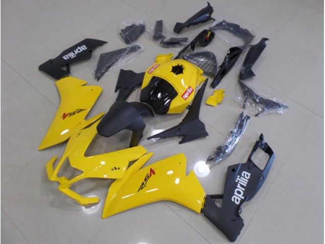 Buy 2011-2018 Yellow Black Aprilia RS4 50 125 Motorbike Fairing Kits UK