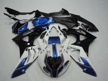 Buy 2009-2014 Black White Blue BMW S1000RR Motorcycle Fairing UK