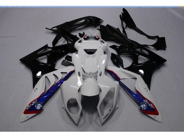 Buy 2009-2014 White Black Blue BMW S1000RR Motorcycle Fairing Kit UK