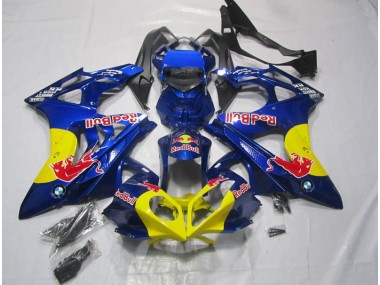 Buy 2009-2014 Yellow Blue RedBull BMW S1000RR Replacement Motorcycle Fairings UK