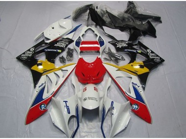 Buy 2009-2014 Red White Yellow BMW S1000RR Motorcycle Fairings Kits UK