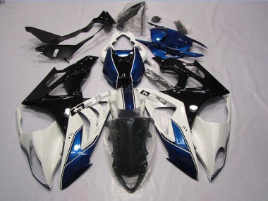 Buy 2009-2014 White Blue BMW S1000RR Replacement Fairings UK