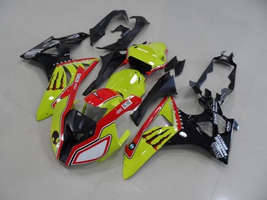 Buy 2009-2014 Green Red Monster BMW S1000RR Bike Fairings UK