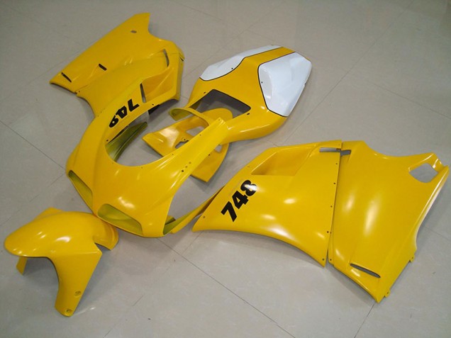 Buy 1993-2005 Yellow Ducati 748 916 996 996S Motorcycle Fairings UK