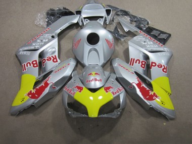 Buy 2004-2005 Silver Red Bull Honda CBR1000RR Motorcylce Fairings UK