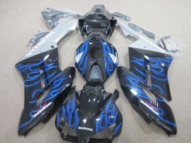 Buy 2004-2005 Black Blue Flame Honda CBR1000RR Motorcycle Fairing UK