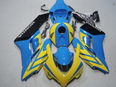 Buy 2004-2005 Blue Yellow Honda CBR1000RR Motorcycle Fairing Kits UK